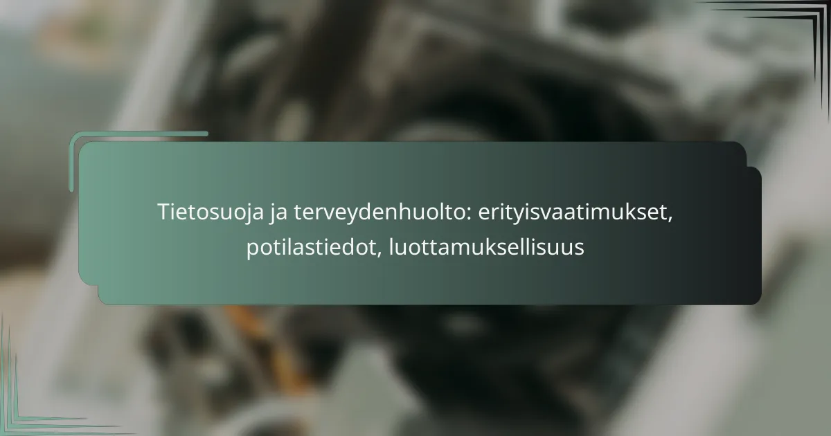 featured-image-tietosuoja-ja-terveydenhuolto-erityisvaatimukset-potilastiedot-luottamuksellisuus