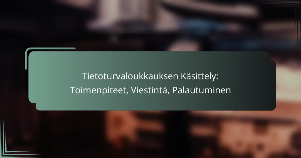 featured-image-tietoturvaloukkauksen-kasittely-toimenpiteet-viestinta-palautuminen