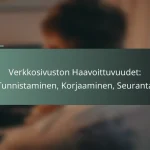 featured-image-verkkosivuston-haavoittuvuudet-tunnistaminen-korjaaminen-seuranta